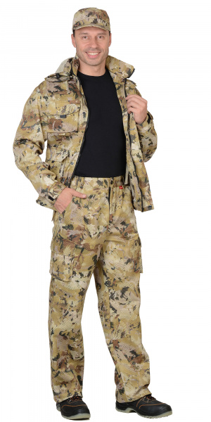 Костюм "Пума" брюки, КМФ Саванна (тк.Смесовая,220) 